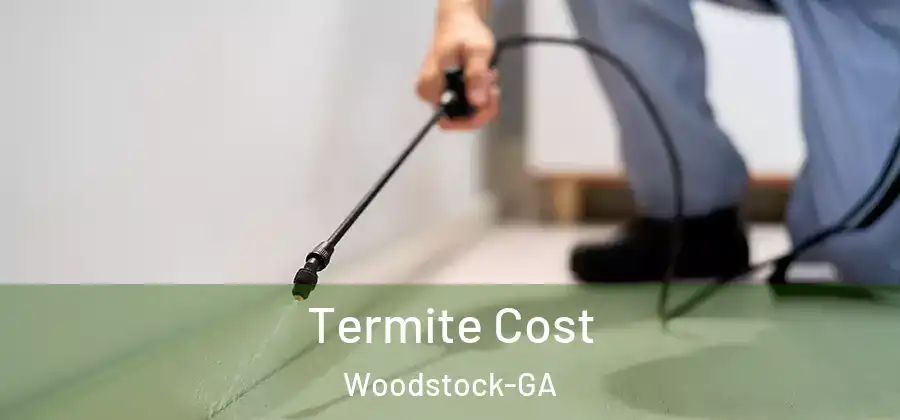 Termite Cost Woodstock-GA